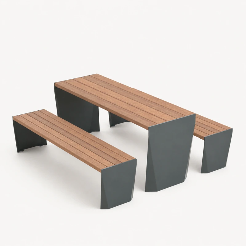 Table and bench set