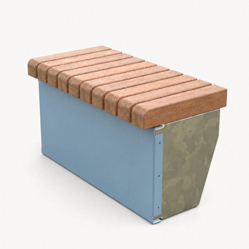 Planters with seating