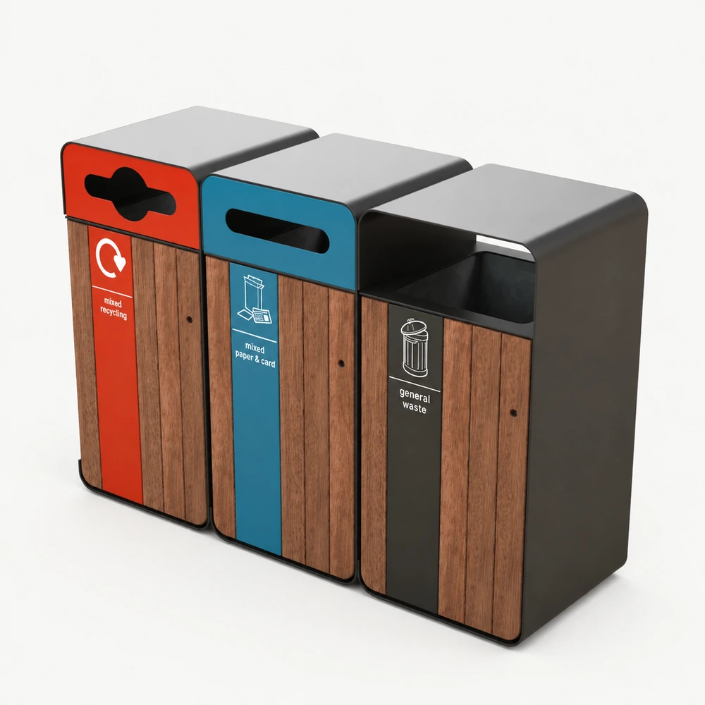 Combined recycling unit