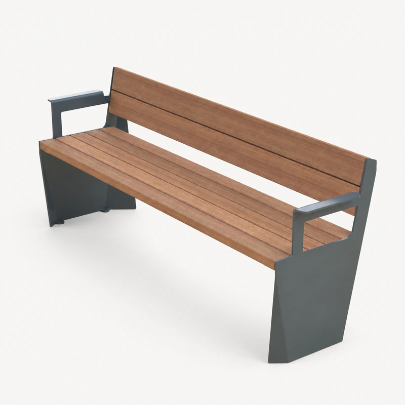 Seat with back and arms